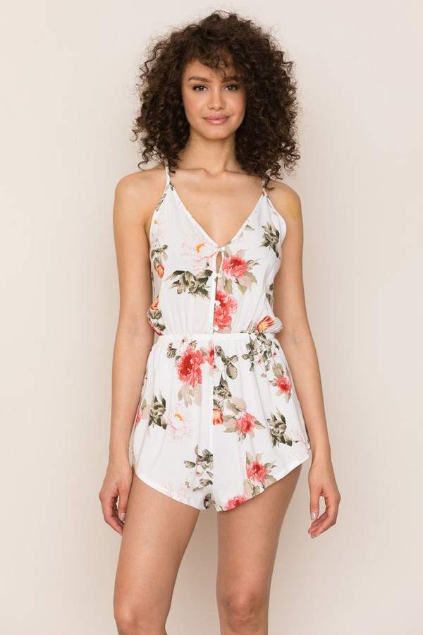 | Sugar And Spice Pajama Romper | Size L | True love