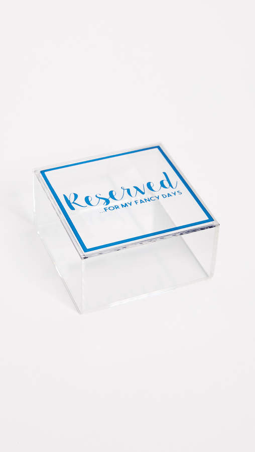Gift Boutique Reserved Jewelry Box