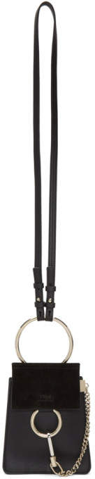 Black Mini Faye Bracelet Bag