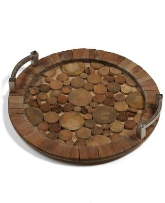 Zodax Hagron Wood Serving Tray