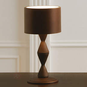Buy Kaffeebraune Designer-Tischleuchte Sara!