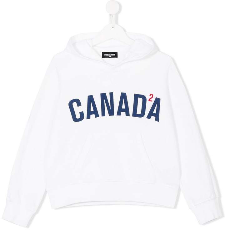 Canada print hoodie