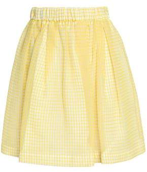 Jacquard Cotton-Blend Skirt