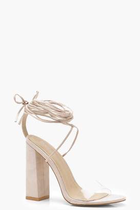 Nude Ankle Strap Heels - ShopStyle UK