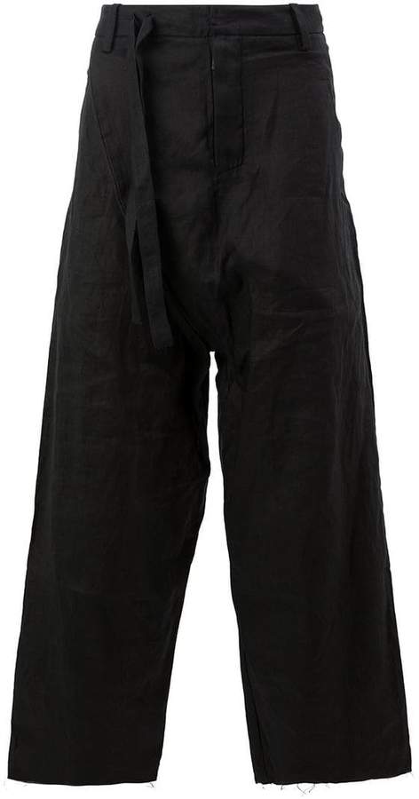 A New Cross wide leg loose fit trousers