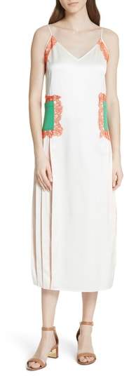 Claire Silk Midi Dress