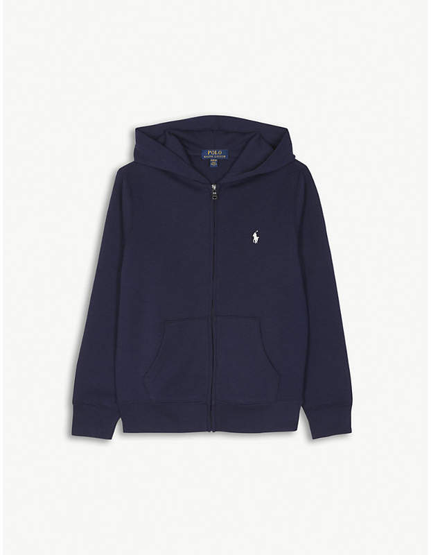 Logo zip hoody 6-14 years