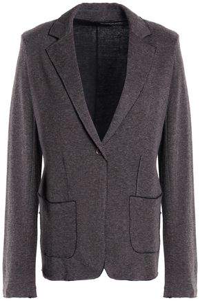 Frayed Cotton And Cashmere-Blend Jacket