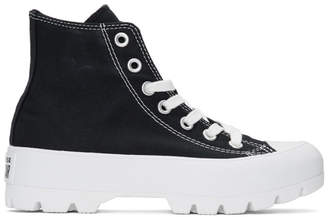 Converse Black and White CTAS Lugged Hi Sneakers Converse Black and White CTAS Lugged Hi Sneakers