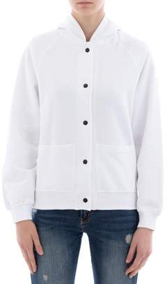 Women's White Cotton Jacket.