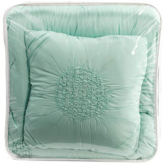 4pc Textured Pintuck Comforter Set