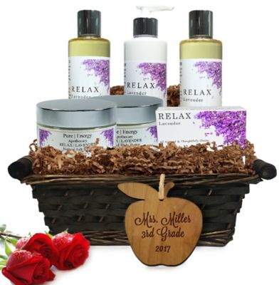 Pure Energy Apothecary Ultimate Body Lavender Teacher Gift Basket