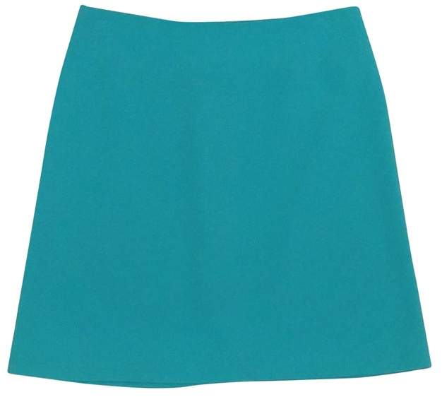 Turquoise Mini Skirt