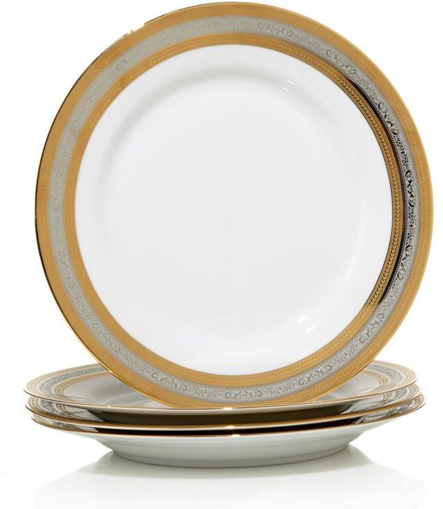 4 Porcelain Dinner Plates
