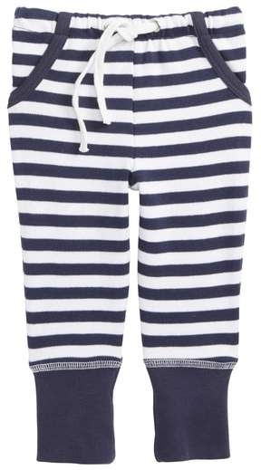 Stripe Organic Cotton Jogger Pants
