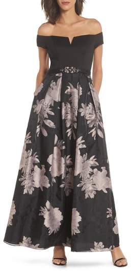 Off the Shoulder Ballgown