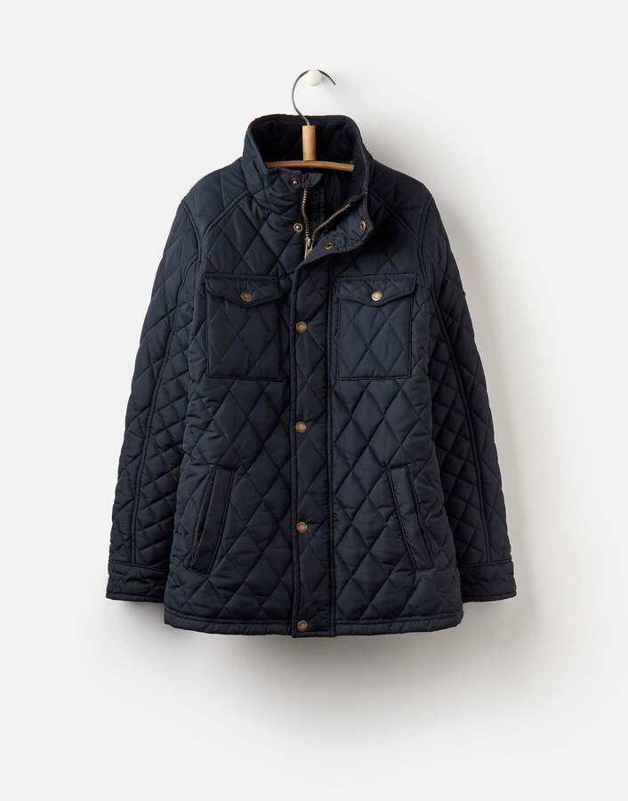 Joules Clothing Marine Navy Stafford Quilted Jacket 32yr