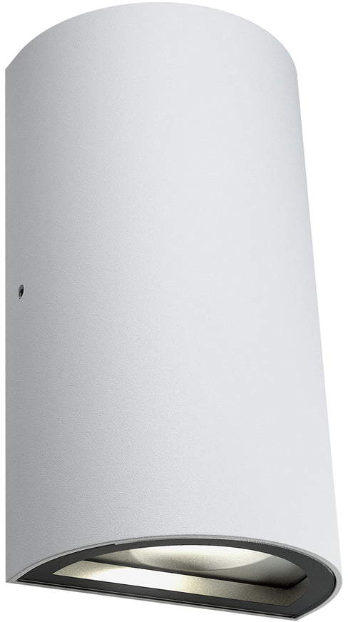 Endura Style UpDown LED Wandleuchte Outdoor, IP 44 /WarmWeiß 3000K, Weiß
