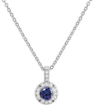 Fashionvictime Kettenanhänger Anhänger Damen - Versilbert Modeschmuck - Zirkonia