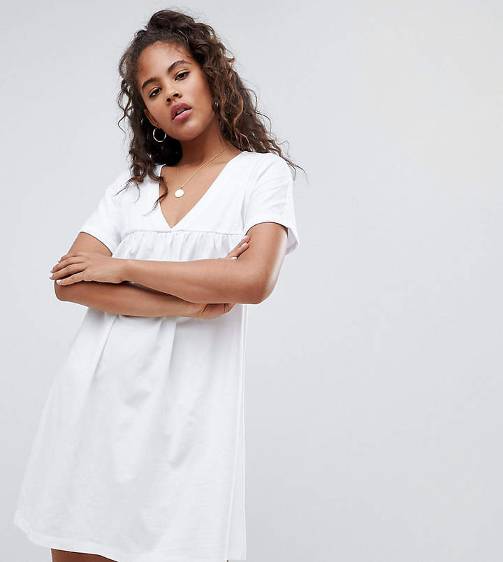 Tall DESIGN Tall ultimate cotton smock dress