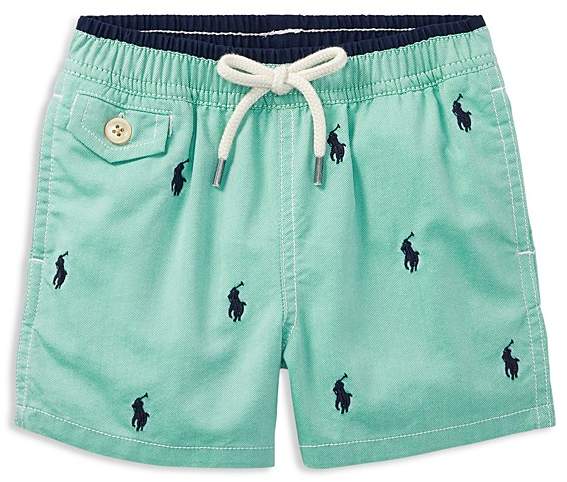 Boys' Embroidered Swim Trunks - Baby