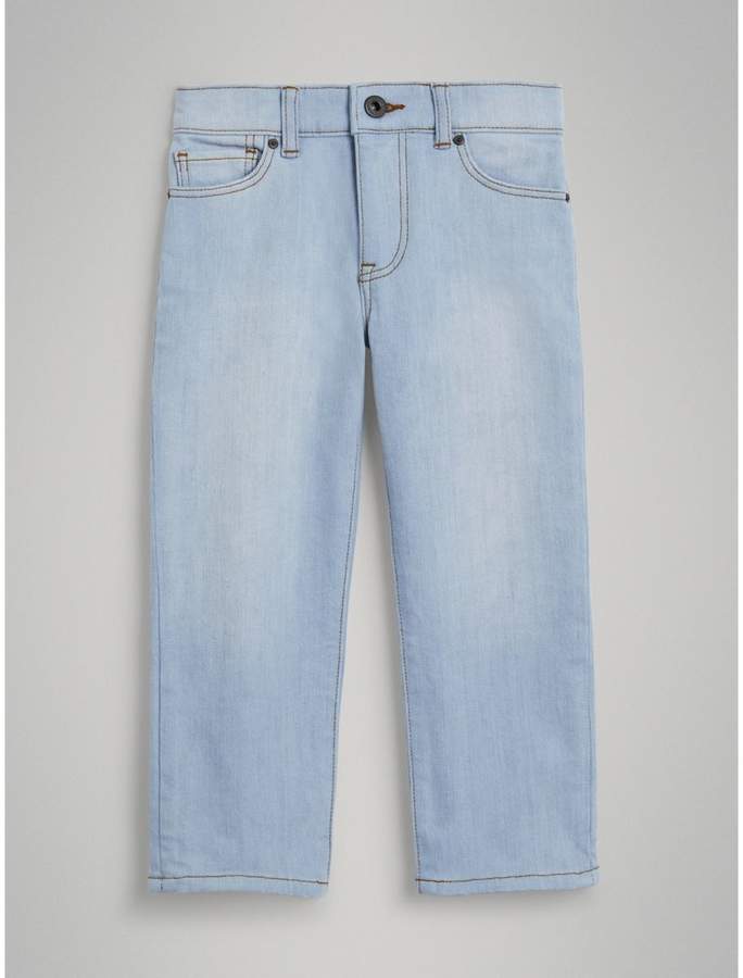Relaxed Fit Stretch Denim Jeans