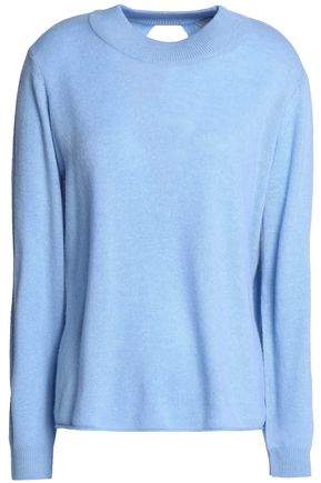 Michelle Mason Wrap-Effect Merino Wool And Cashmere-Blend Sweater