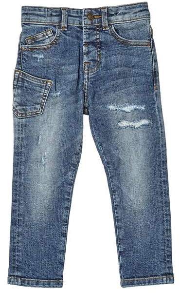 **Boys Mid Blue Ripped Jeans (18 months - 6 years)