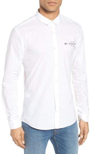 Ero Slim Fit Graphic Sport Shirt