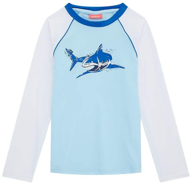 Sunuva Shark Long Sleeve Rash Vest