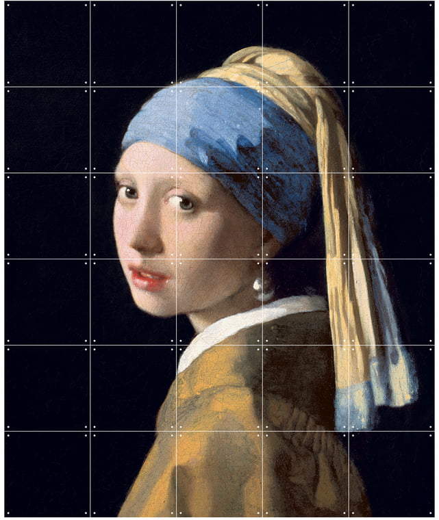 IXXI - Mädchen mit dem Perlenohrring (Vermeer), 100 x 120 cm