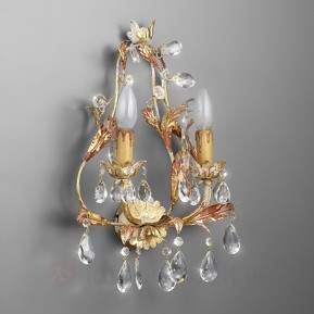 Zweiflammige Wandleuchte PERUGIA