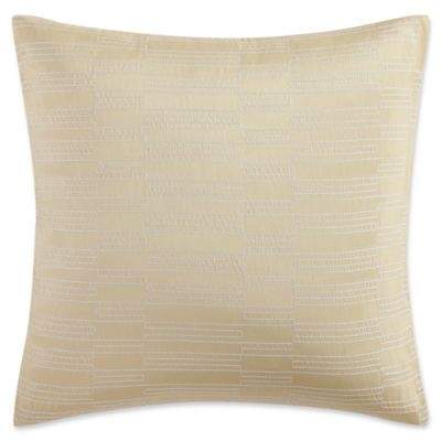 Sorrento Square Throw Pillow in Mustard