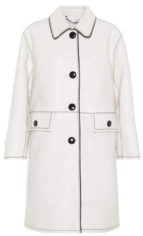 Mantel Balmacaan aus beschichteter Baumwolle