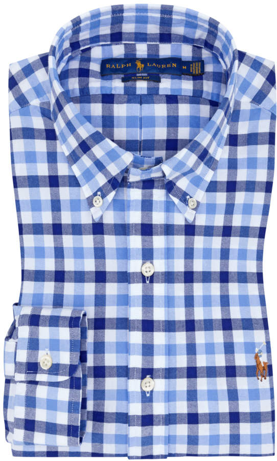 Slim Fit Button-Down-Freizeithemd