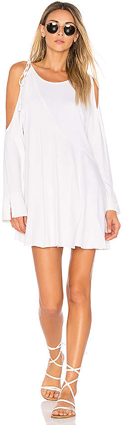 Clear Skies Solid Tunic in White