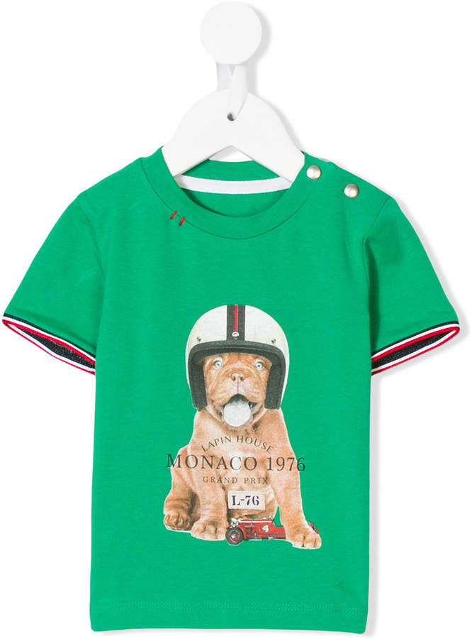 Lapin House dog print T-shirt