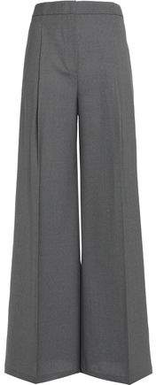 Wool Wide-Leg Pants