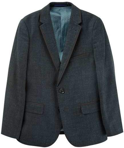 **Boys Grey Tipped Suit Jacket (5 - 12 years)