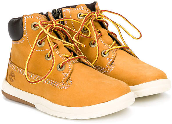 Timberland Kids lace-up ankle boots