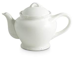 Rocaille White Teapot