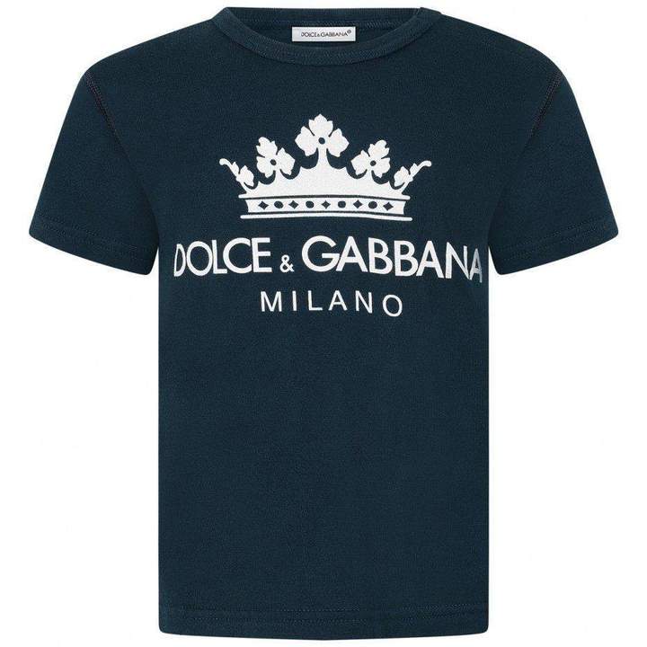 Dolce & GabbanaBaby Boys Navy Milano Top