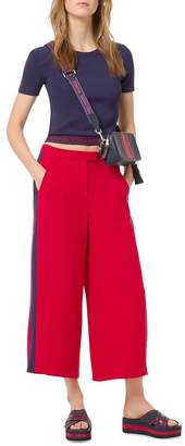 MICHAEL Michael Kors Striped Wide Leg Pants MICHAEL Michael Kors Striped Wide Leg Pants