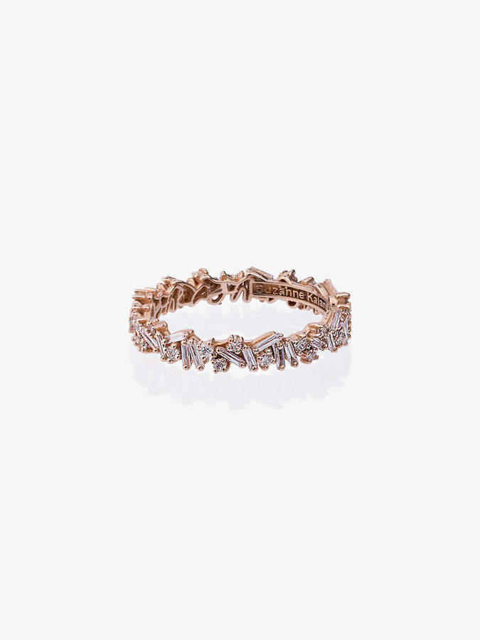 18K Rose Gold and diamond Sparkler Eternity Band