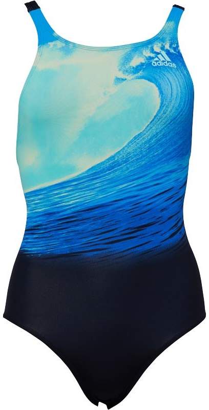 Womens Infinitex+ Extreme Parley Swimsuit Shock Blue/Easy Green/Black