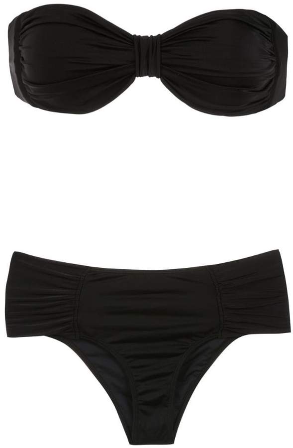 strapless bikini set