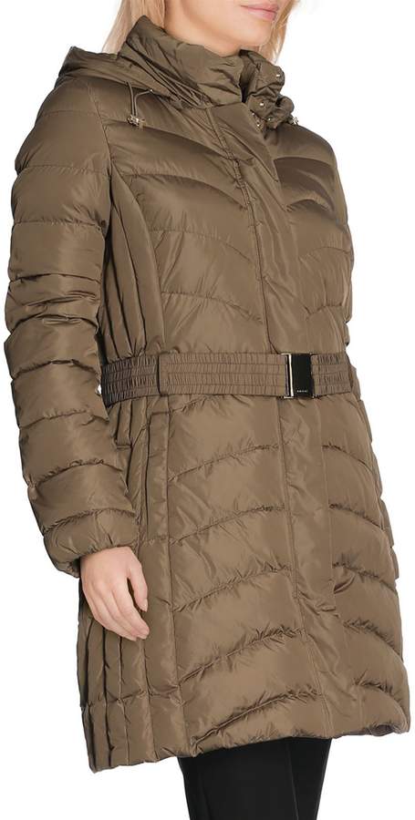 Kurze Daunenjacke - khaki
