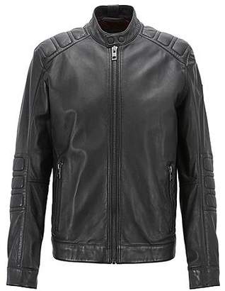 Hugo Boss Leather Jacket Men - ShopStyle UK