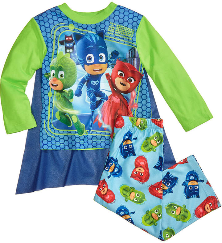 Disney Juniorsandreg; PJ Masks 3-Pc. Caped Pajama Set, Toddler Boys