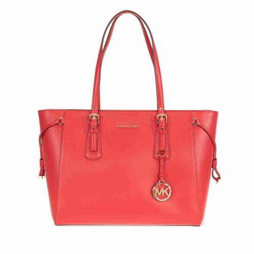 Michael Kors Voyager Medium Multifunction Tote - Bright Red - REDS - STYLE
